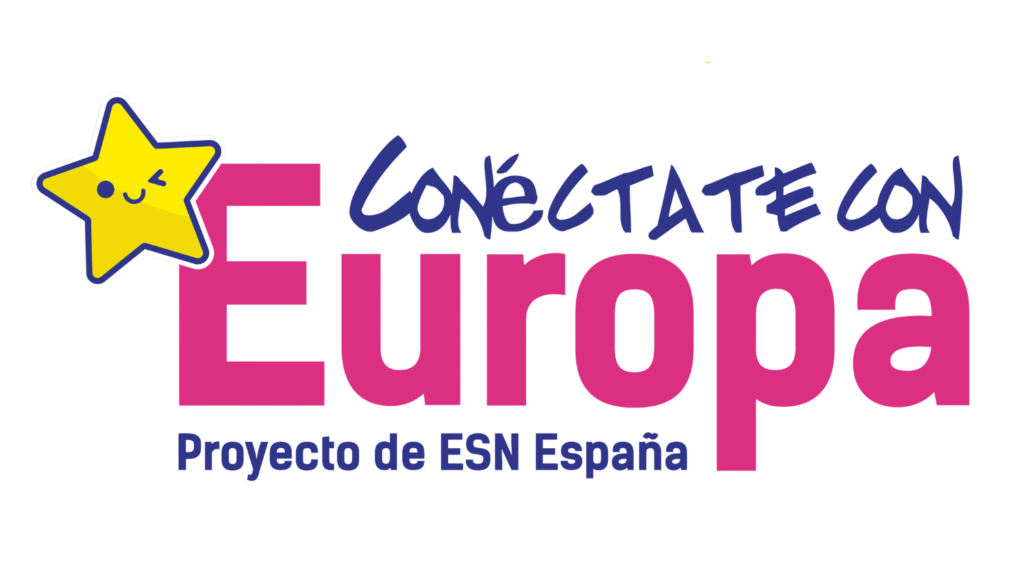 Logo de el projecto "Conectate con Europa" de ESN Spain
